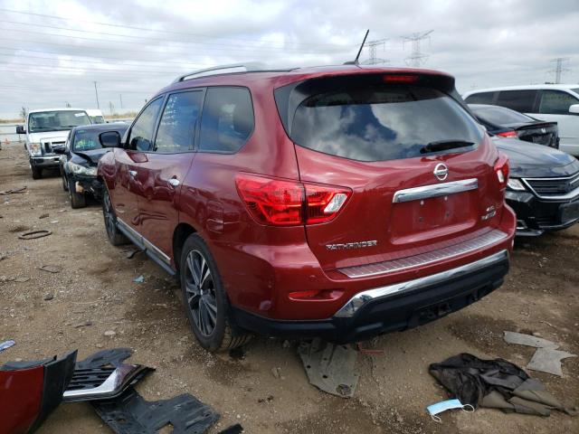 5N1DR2MM6HC901086 - 2017 NISSAN PATHFINDER RED photo 3