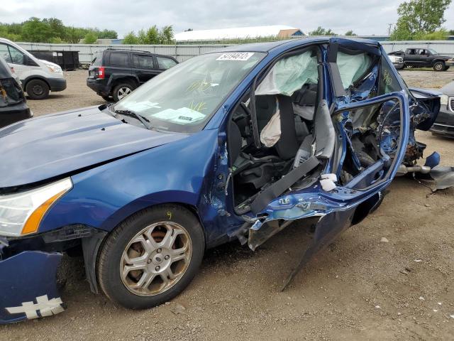 1FAHP36N89W184252 - 2009 FORD FOCUS SES BLUE photo 9