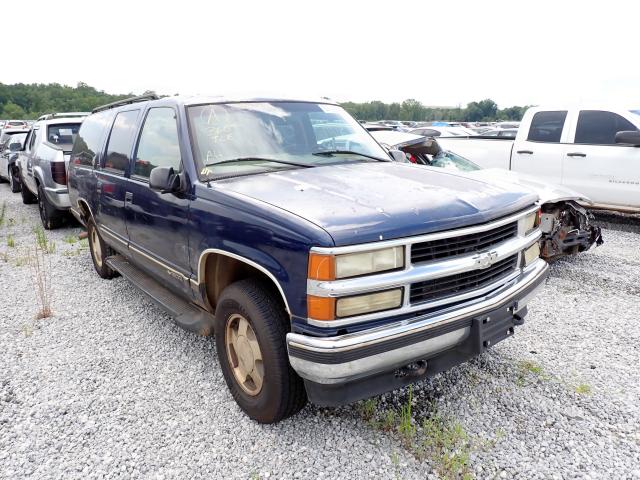 3GNFK16R9XG248552 - 1999 CHEVROLET SUBURBAN K BLUE photo 1