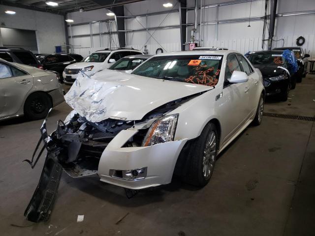 1G6DS5EV7A0117060 - 2010 CADILLAC CTS PREMIU WHITE photo 2