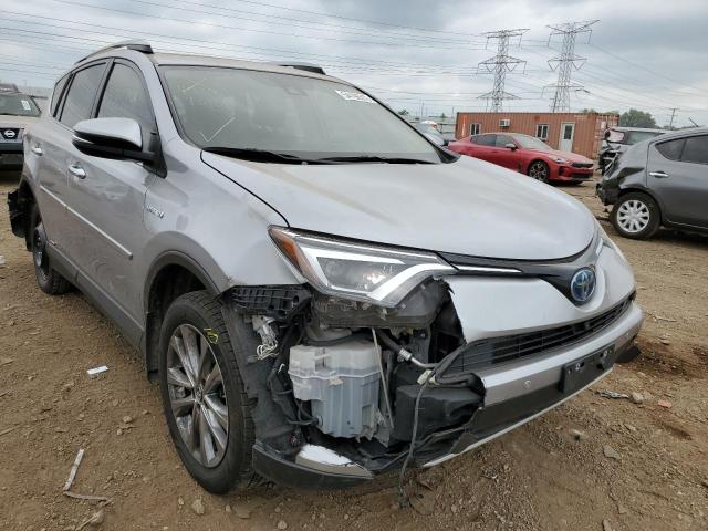 JTMDJREV1HD146984 - 2017 TOYOTA RAV4 HV LI SILVER photo 1