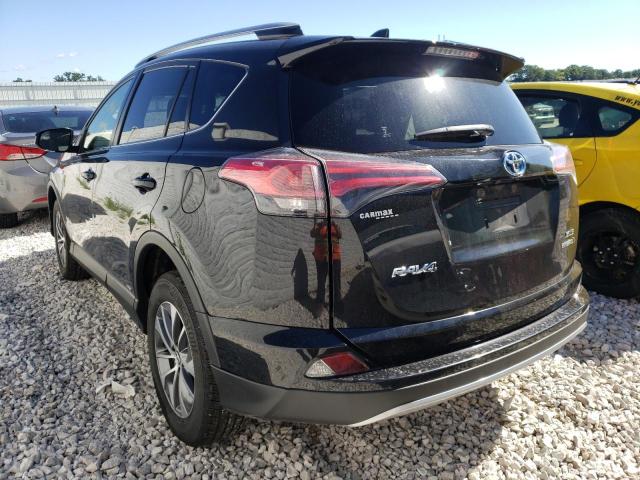 JTMRJREV7HD072993 - 2017 TOYOTA RAV4 HV LE BLACK photo 3