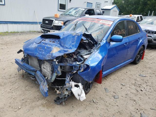 JF1GV7E60EG006410 - 2014 SUBARU IMPREZA WR BLUE photo 2