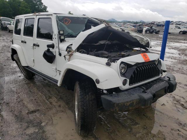 1C4BJWEG4FL707317 - 2015 JEEP WRANGLER UNLIMITED SAHARA  photo 1