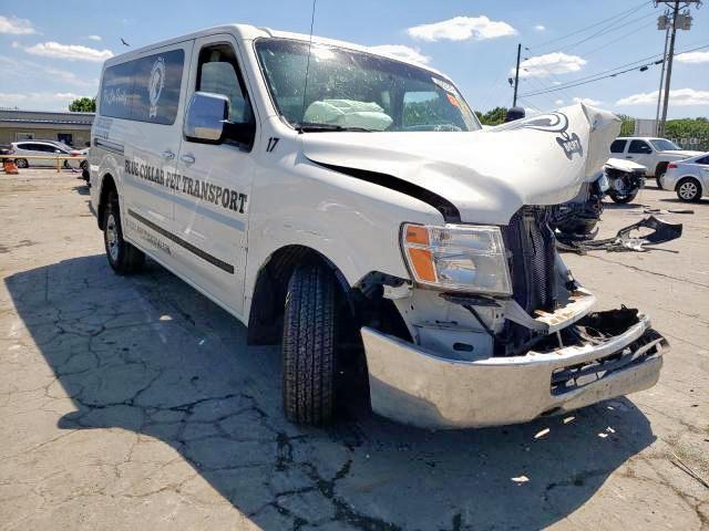 5BZBF0AA0HN851888 - 2017 NISSAN NV 3500 S WHITE photo 1