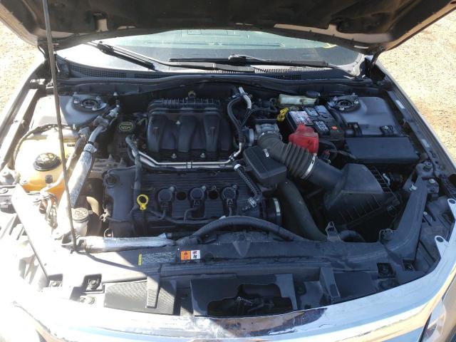 3FAHP0JG0AR137408 - 2010 FORD FUSION SEL GRAY photo 7