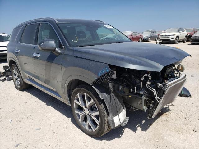 KM8R5DHE1NU379537 - 2022 HYUNDAI PALISADE L GRAY photo 1