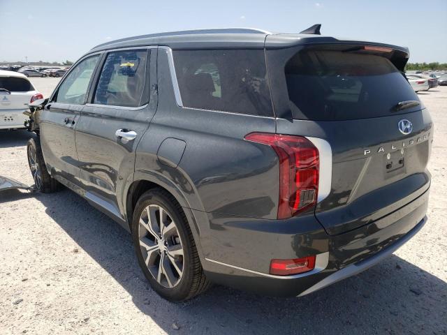 KM8R5DHE1NU379537 - 2022 HYUNDAI PALISADE L GRAY photo 3