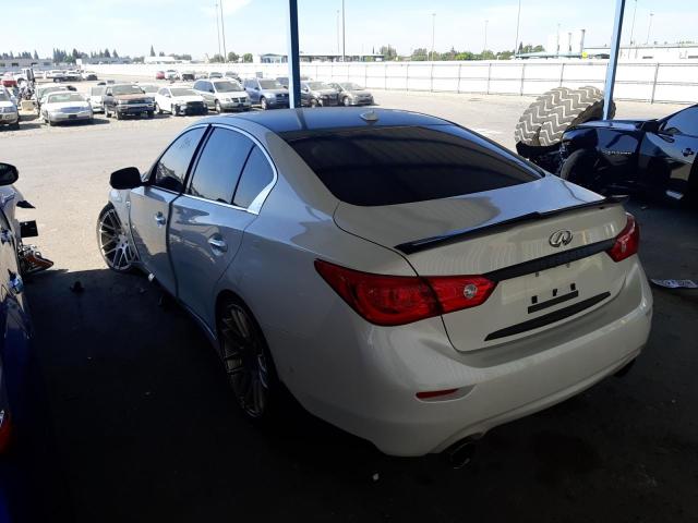 JN1EV7AP9GM302730 - 2016 INFINITI Q50 PREMIU WHITE photo 3