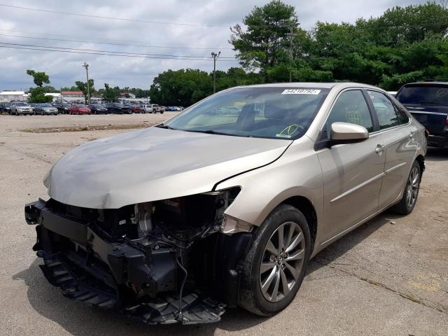 4T1BK1FK9FU554488 - 2015 TOYOTA CAMRY XSE BEIGE photo 2