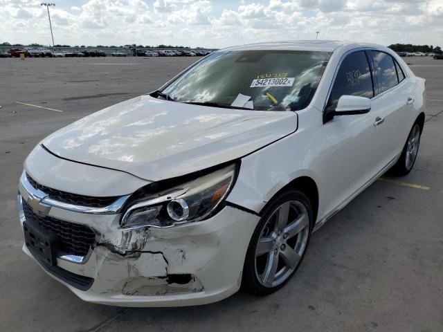 1G11J5SX0EF184717 - 2014 CHEVROLET MALIBU LTZ WHITE photo 2