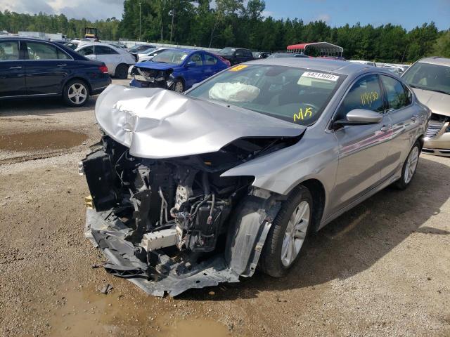 1C3CCCAB5GN127401 - 2016 CHRYSLER 200 LIMITE SILVER photo 2