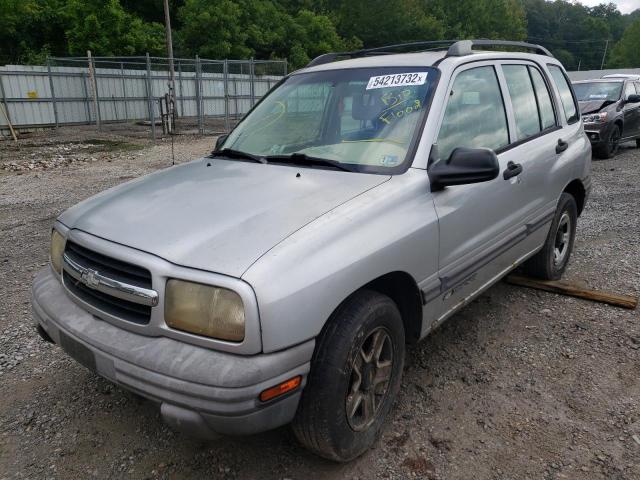 2CNBJ13C326916209 - 2002 CHEVROLET TRACKER SILVER photo 2