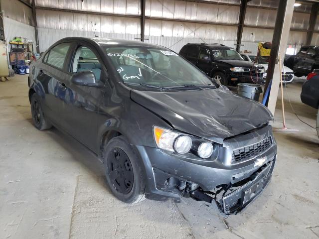 1G1JA5SH7G4123002 - 2016 CHEVROLET SONIC LS CHARCOAL photo 1