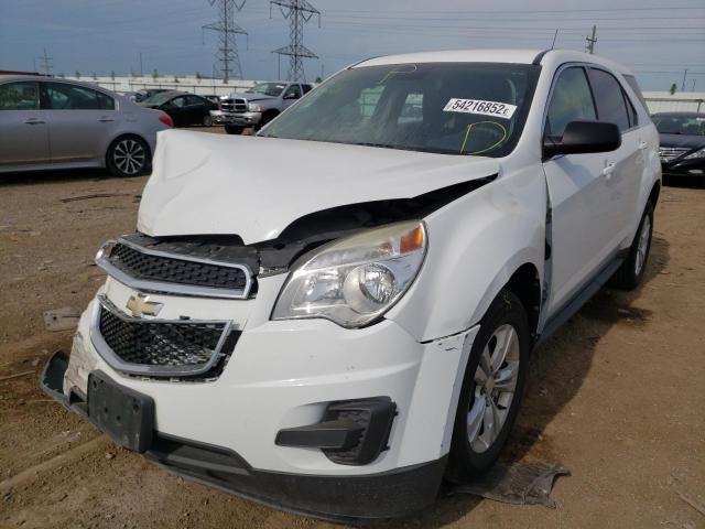 2GNFLCEKXC6239488 - 2012 CHEVROLET EQUINOX WHITE photo 2