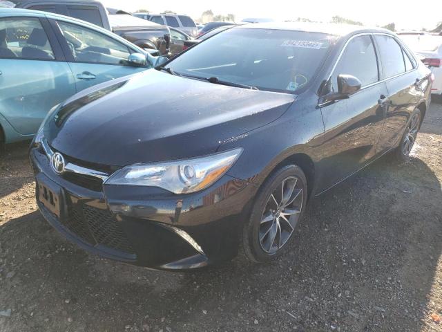 4T1BF1FK7HU640700 - 2017 TOYOTA CAMRY LE BLACK photo 2