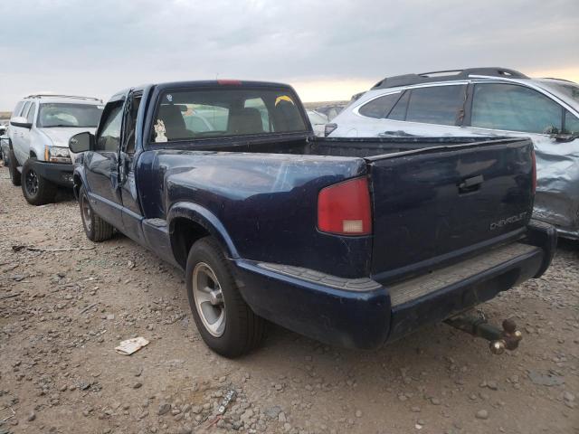 1GCCS1954Y8295497 - 2000 CHEVROLET S TRUCK S1 BLUE photo 3