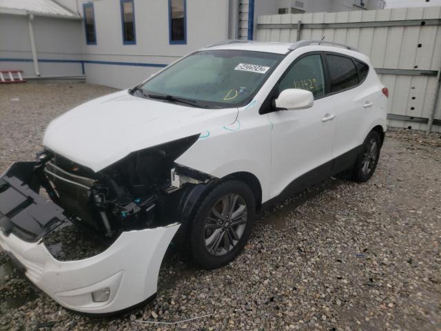 KM8JU3AG0FU964553 - 2015 HYUNDAI TUCSON LIM WHITE photo 2