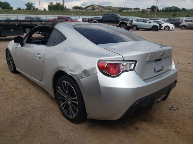 JF1ZNAA17D1706474 - 2013 TOYOTA SCION FR-S SILVER photo 3