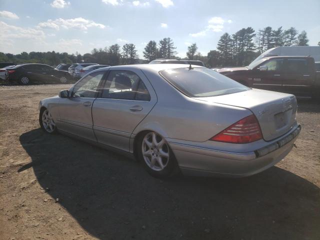 WDBNG84J56A471923 - 2006 MERCEDES-BENZ S 500 4MAT SILVER photo 3