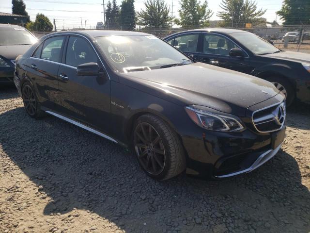 WDDHF7GB3EA938793 - 2014 MERCEDES-BENZ E 63 AMG-S BLACK photo 1