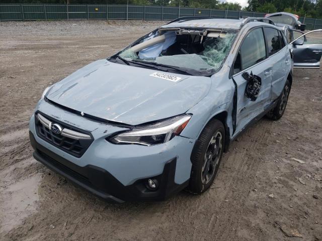 JF2GTHMC9MH661236 - 2021 SUBARU CROSSTREK BLUE photo 2