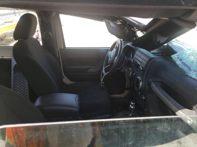 1C4AJWAG9GL290652 - 2016 JEEP WRANGLER S BEIGE photo 5