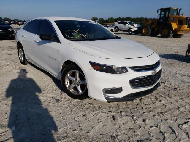 1G1ZB5ST5GF227464 - 2016 CHEVROLET MALIBU LS WHITE photo 1