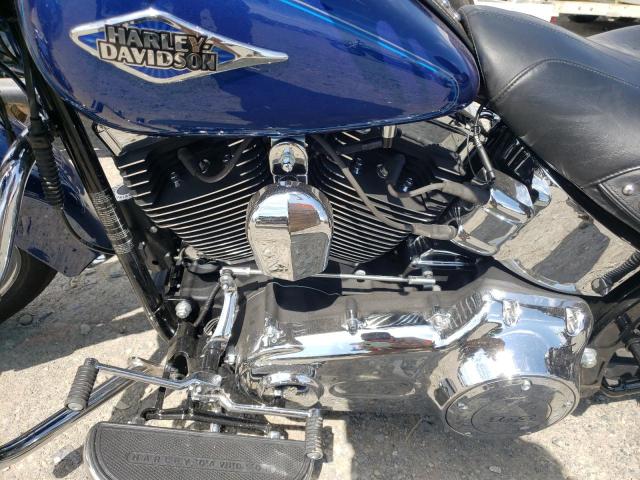 1HD1BWV19FB036414 - 2015 HARLEY-DAVIDSON FLSTC HERI BLUE photo 7