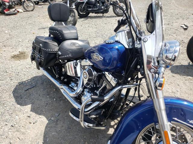 1HD1BWV19FB036414 - 2015 HARLEY-DAVIDSON FLSTC HERI BLUE photo 9