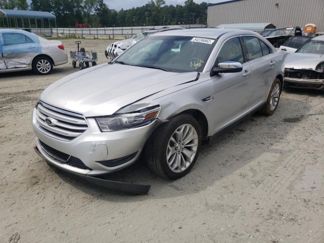 1FAHP2F89EG135022 - 2014 FORD TAURUS LIM SILVER photo 2