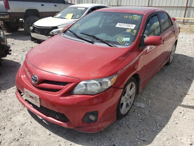 2T1BU4EE5DC971466 - 2013 TOYOTA COROLLA BASE  photo 2