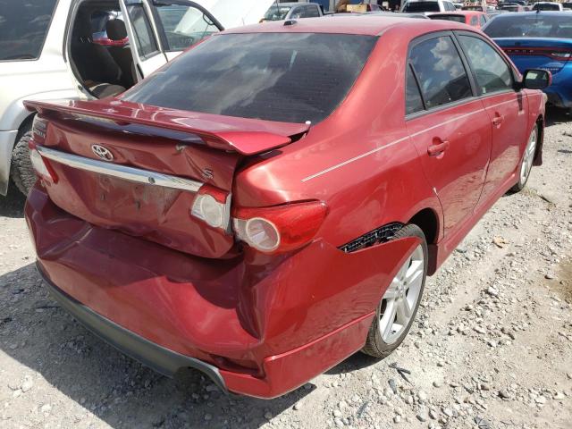 2T1BU4EE5DC971466 - 2013 TOYOTA COROLLA BASE  photo 4