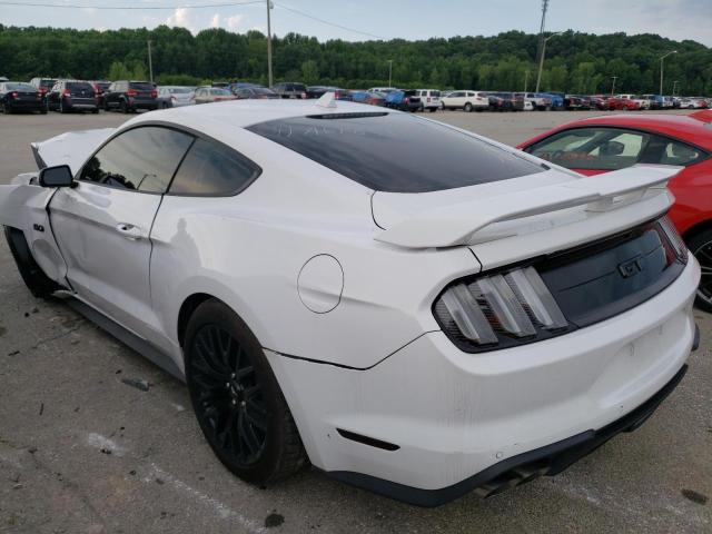 1FA6P8CF8L5175677 - 2020 FORD MUSTANG GT WHITE photo 3