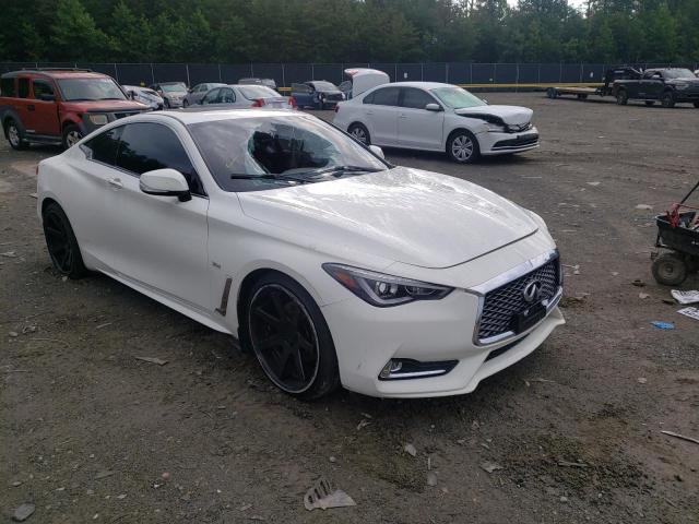 JN1EV7EL1HM552018 - 2017 INFINITI Q60 PREMIU WHITE photo 1