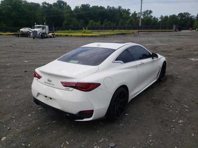 JN1EV7EL1HM552018 - 2017 INFINITI Q60 PREMIU WHITE photo 4