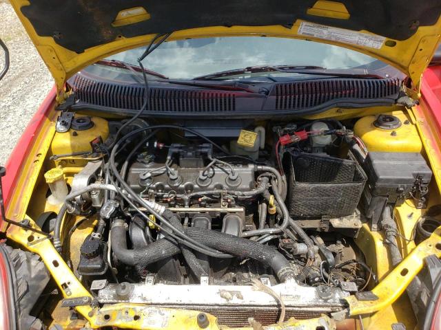 1B3ES56C64D640762 - 2004 DODGE NEON SXT RED photo 7