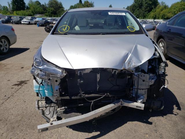 JTDL9RFU1L3018642 - 2020 TOYOTA PRIUS LE SILVER photo 9