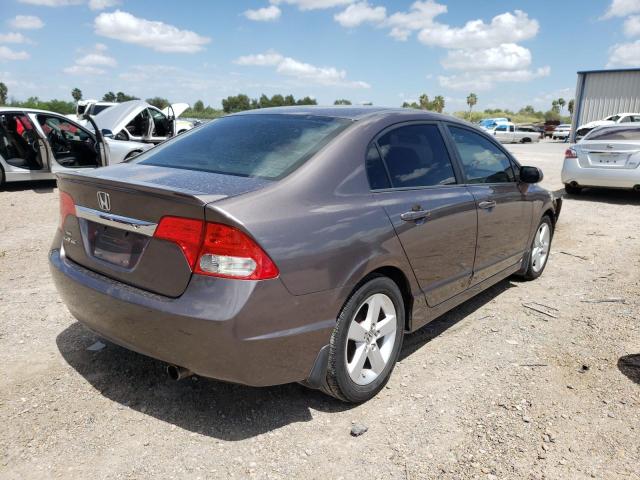 2HGFA1F69AH526179 - 2010 HONDA CIVIC LX-S بني صورة 4