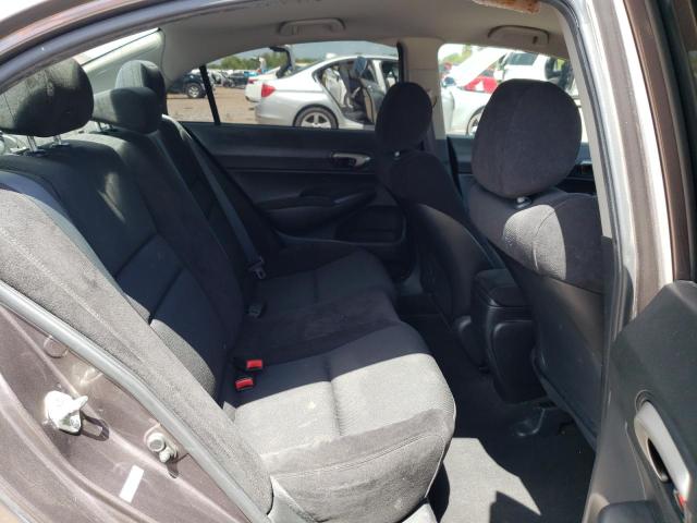 2HGFA1F69AH526179 - 2010 HONDA CIVIC LX-S بني صورة 6
