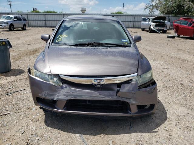 2HGFA1F69AH526179 - 2010 HONDA CIVIC LX-S BROWN photo 7