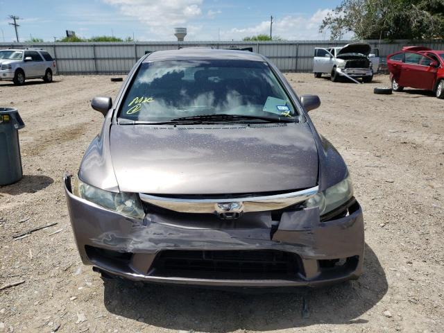 2HGFA1F69AH526179 - 2010 HONDA CIVIC LX-S بني صورة 9
