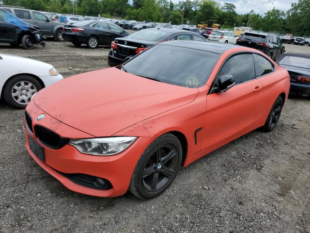 WBA3N9C57FK246824 - 2015 BMW 428 XI ORANGE photo 2