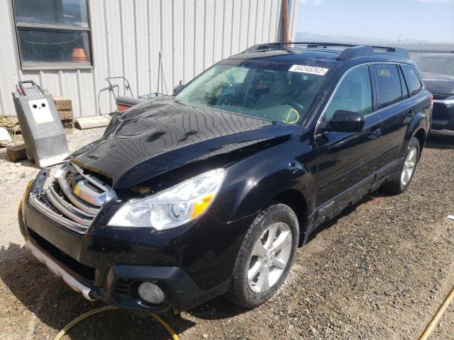 4S4BRBLC2E3300852 - 2014 SUBARU OUTBACK 2. BLACK photo 2