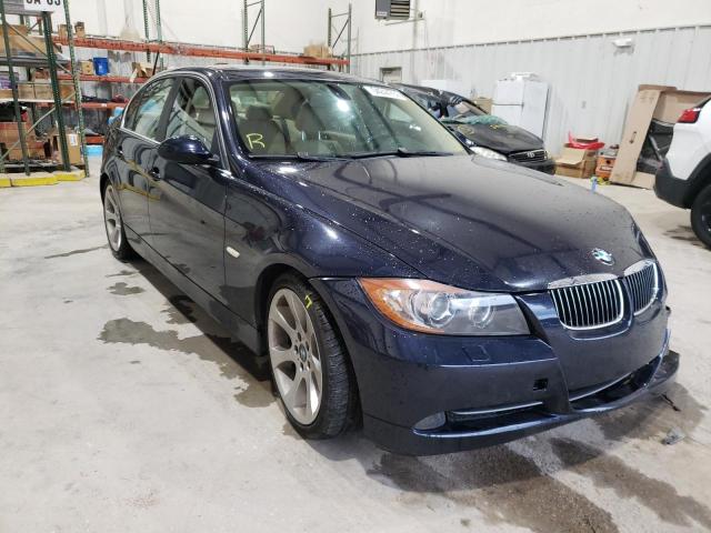 WBAVB335X6PS05153 - 2006 BMW 330I BLUE photo 1