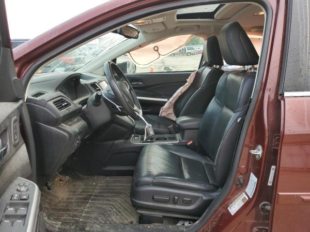 5J6RM4H94GL030773 - 2016 HONDA CR-V TOURI MAROON photo 5