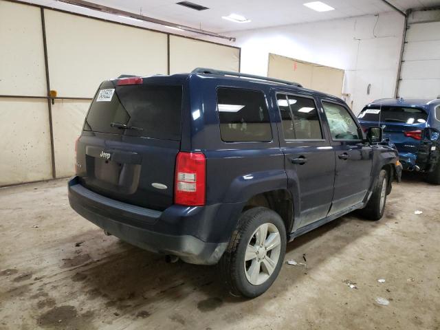 1C4NJRFBXED825737 - 2014 JEEP PATRIOT LA BLUE photo 4