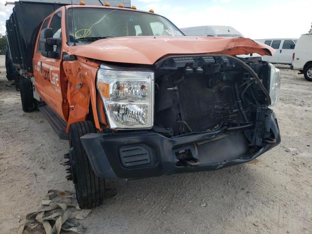 1FD0W4GY7GEB16810 - 2016 FORD F450 SUPER ORANGE photo 9