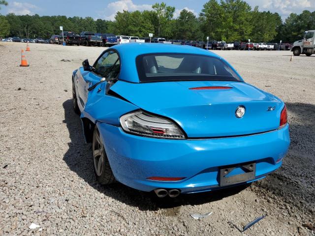 WBALM53539E161798 - 2009 BMW Z4 SDRIVE3 BLUE photo 3