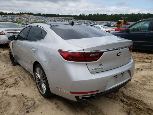 KNALC4J12H5066306 - 2017 KIA CADENZA PR GRAY photo 3